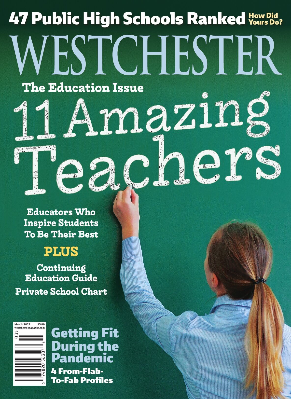 Westchester-Magazine March 01, 2022 Issue Cover