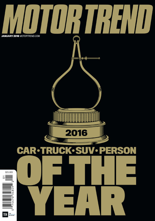 Motor-Trend January 01, 2016 Issue Cover