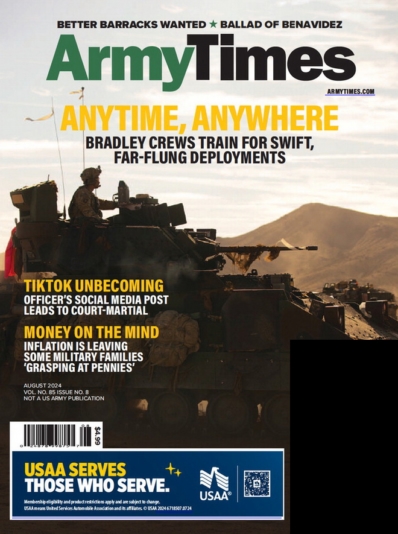 Army Times August 01, 2024 Issue Cover