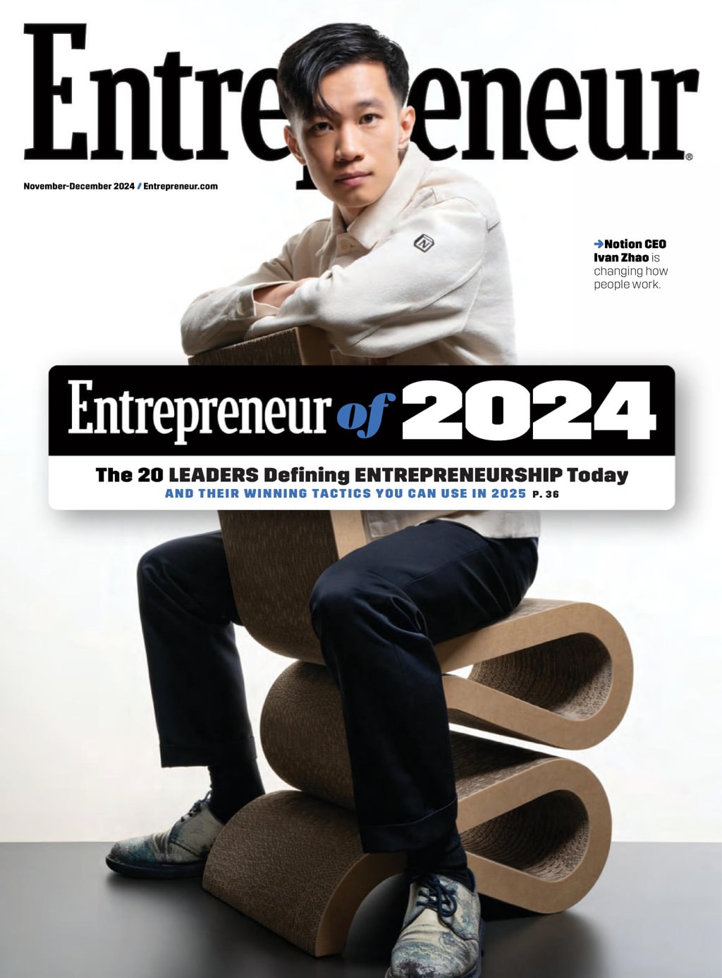 Entrepreneur November 01, 2024 Issue Cover