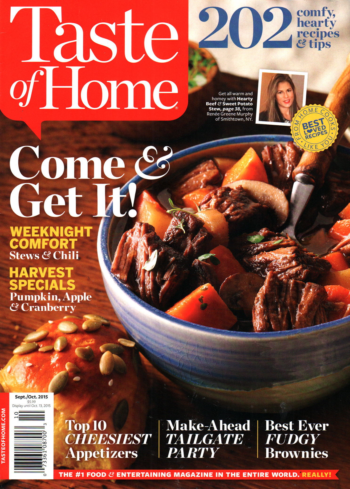taste-of-home September 01, 2015 Issue Cover