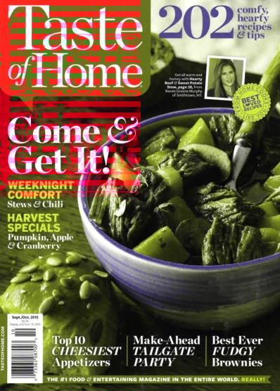 Taste of Home September 01, 2015 Issue Cover