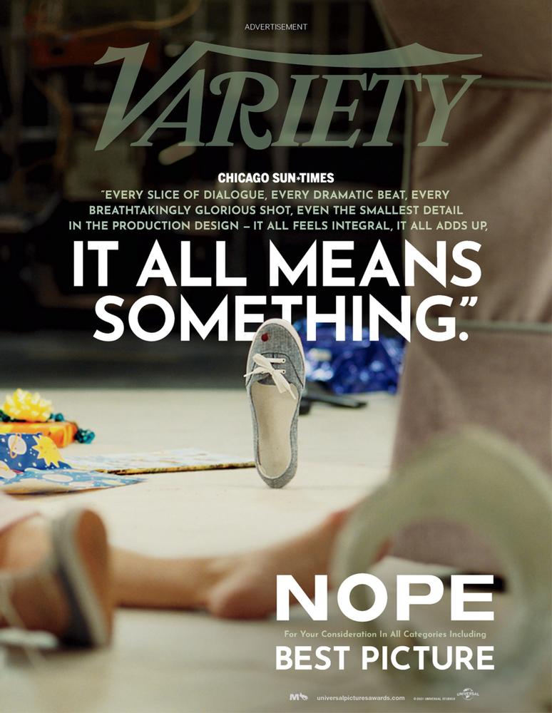 Variety November 09, 2022 Issue Cover