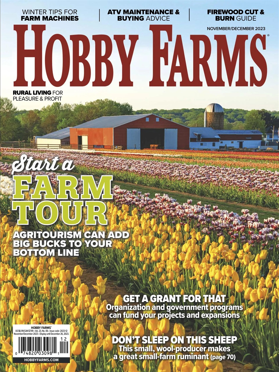 Hobby-Farms November 01, 2023 Issue Cover