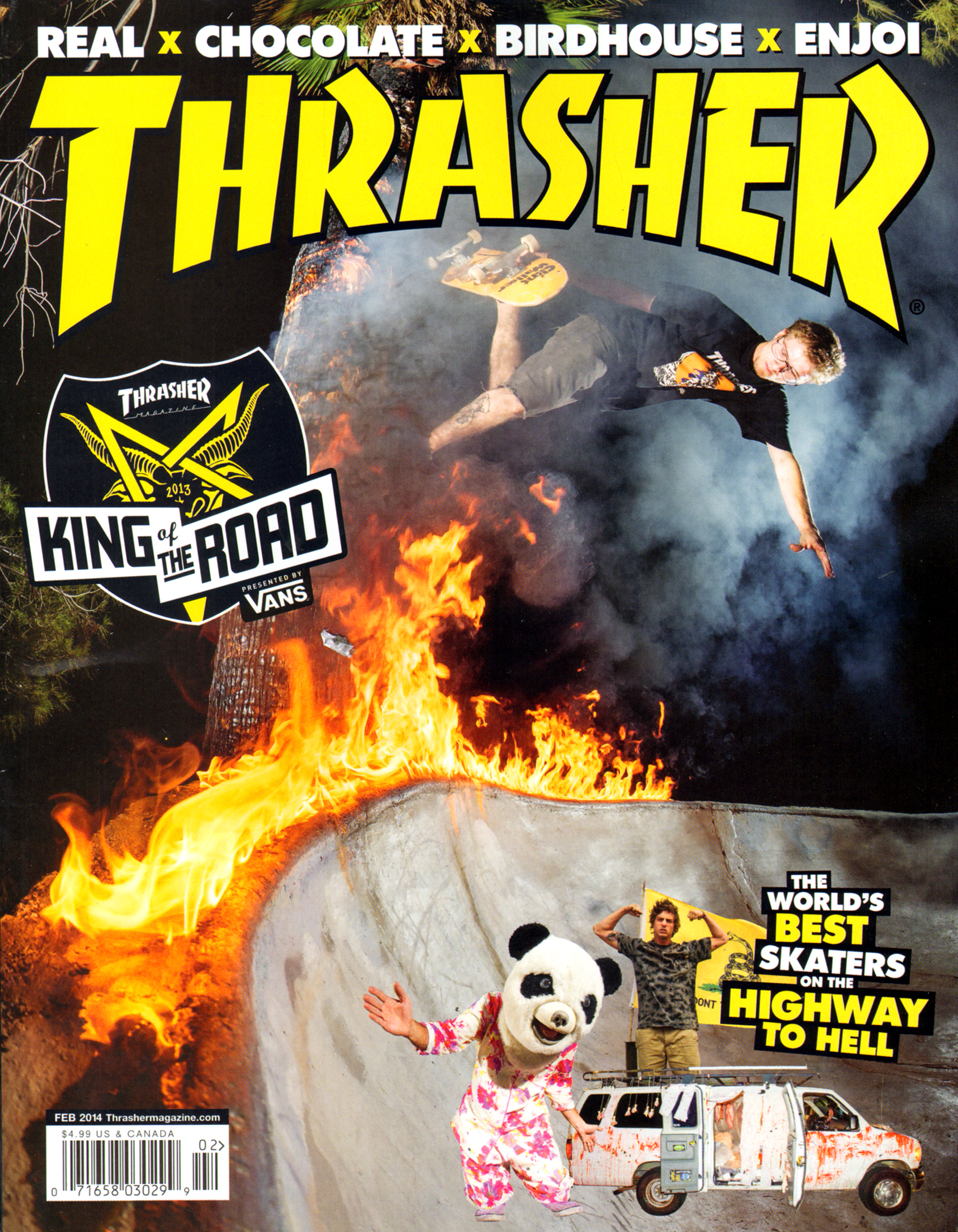 Thrasher February 01, 2014 Issue Cover