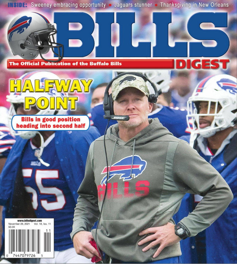Bills-Digest November 28, 2021 Issue Cover