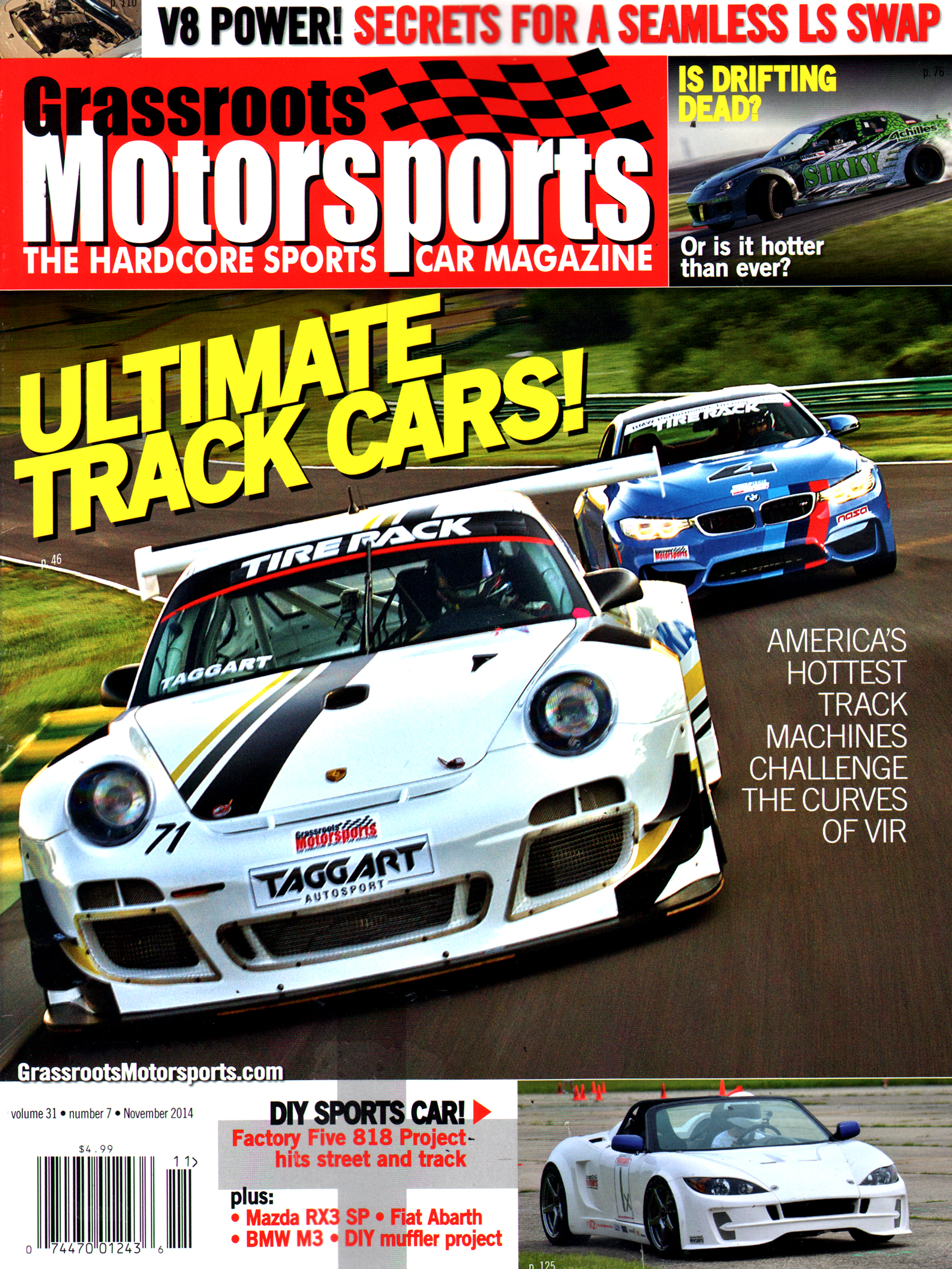 Grassroots-Motorsports November 01, 2014 Issue Cover