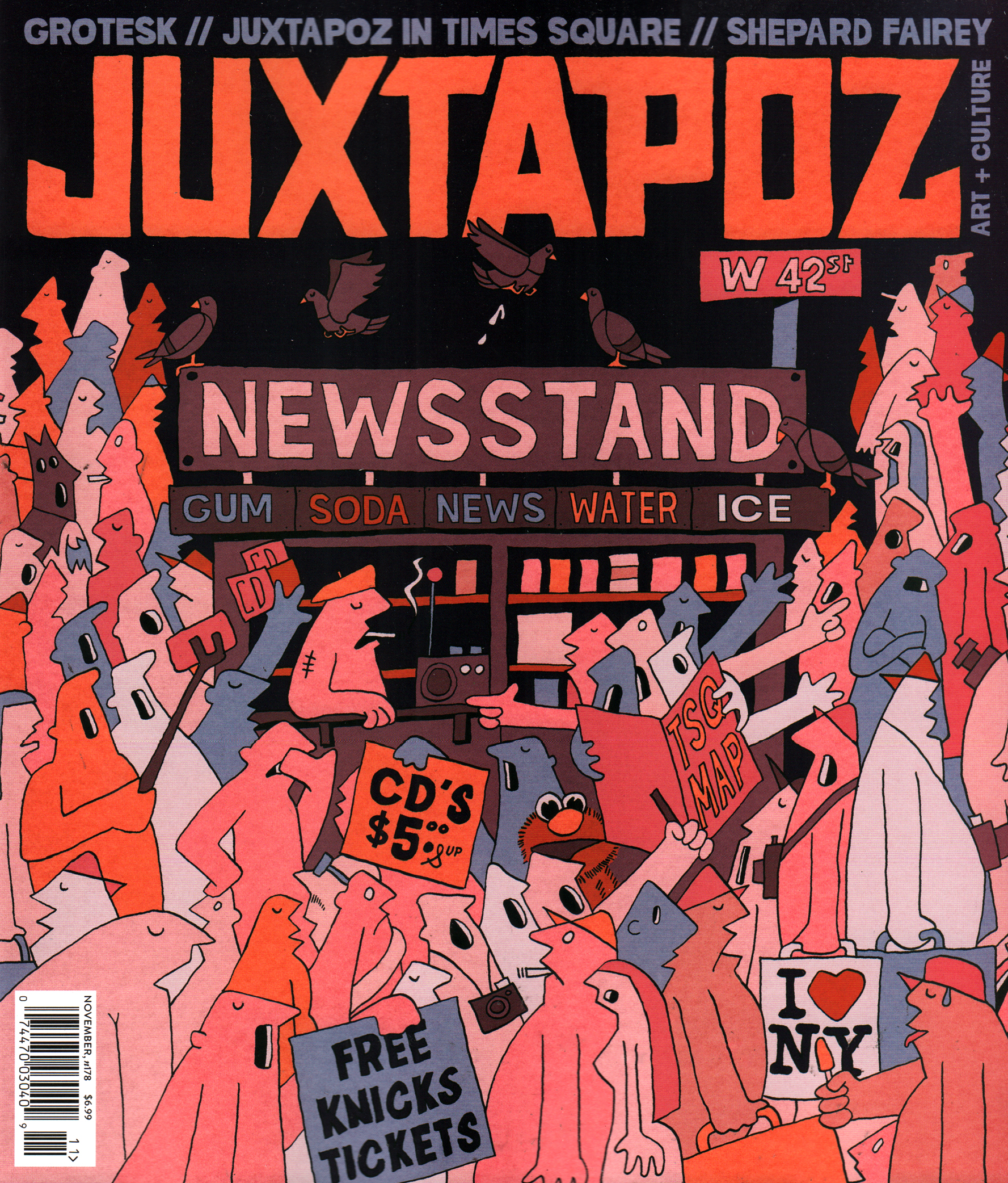 Juxtapoz November 01, 2015 Issue Cover