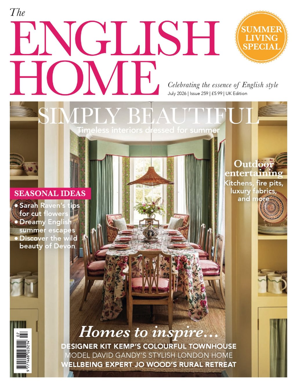 The English Home July 01, 2026 Issue Cover