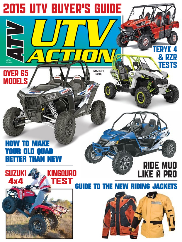 UTV-Action March 01, 2015 Issue Cover