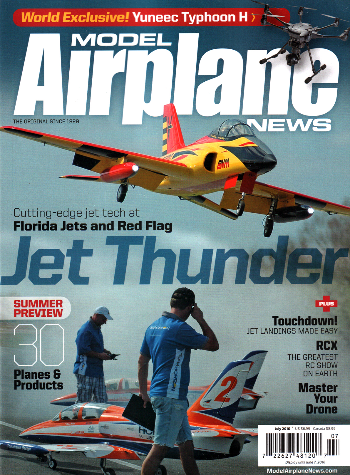Model-Airplane-News July 01, 2016 Issue Cover