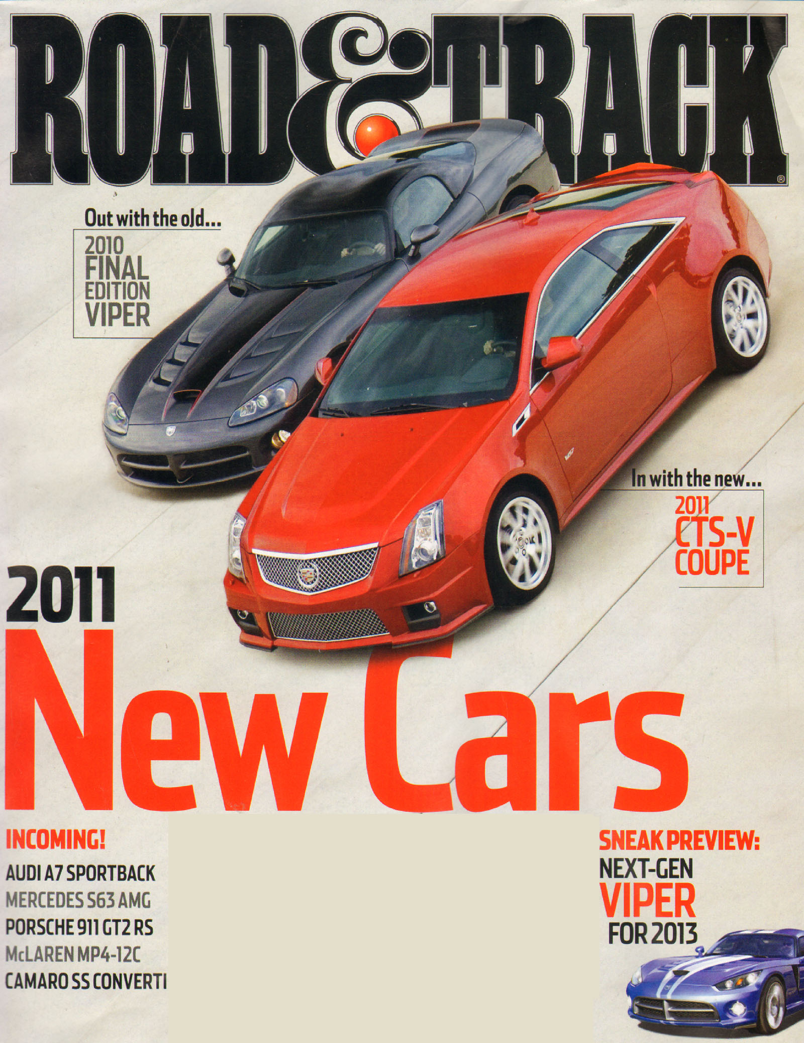 Road-and-Track October 01, 2010 Issue Cover
