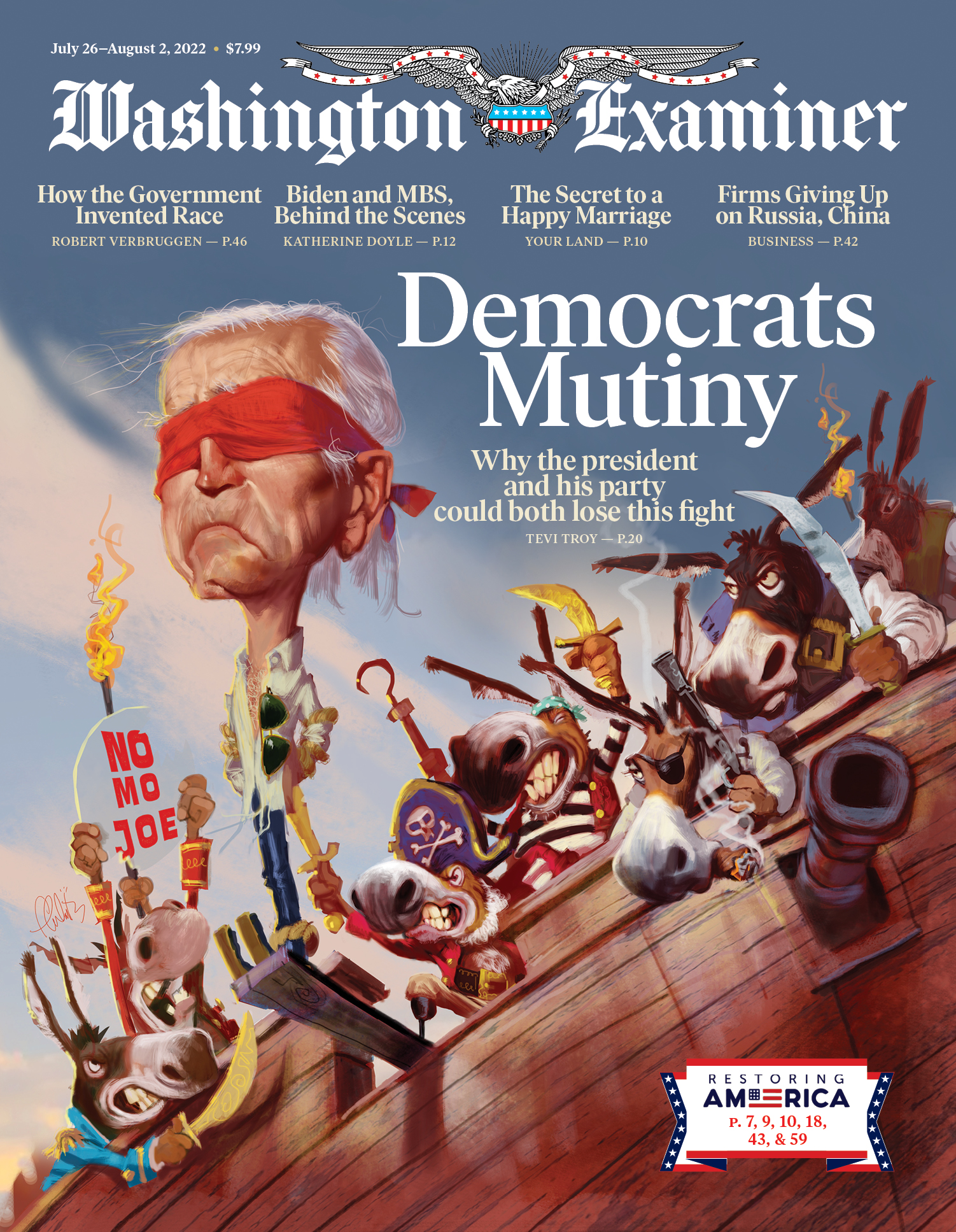 Washington-Examiner July 26, 2022 Issue Cover