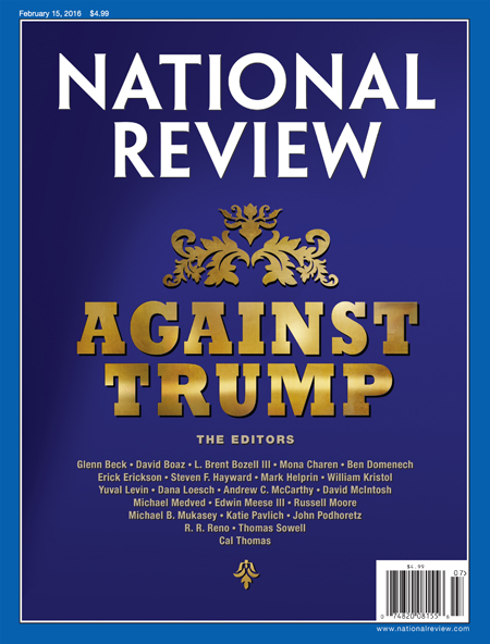 National-Review February 15, 2016 Issue Cover