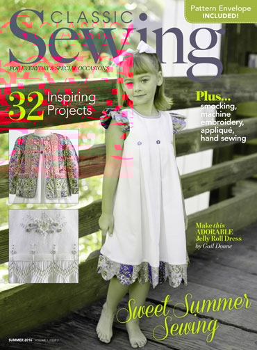 Classic Sewing June 01, 2016 Issue Cover