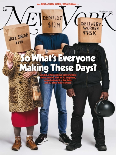 New York Magazine March 09, 2026 Issue Cover