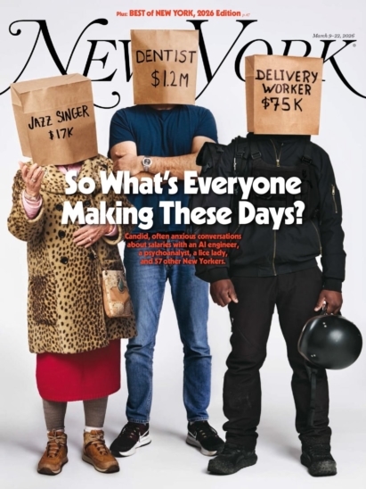New York Magazine March 09, 2026 Issue Cover