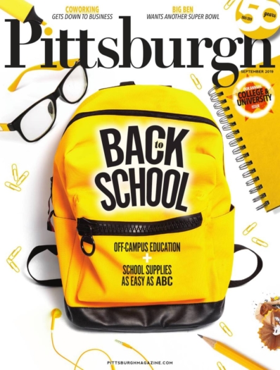 Pittsburgh Magazine September 01, 2019 Issue Cover