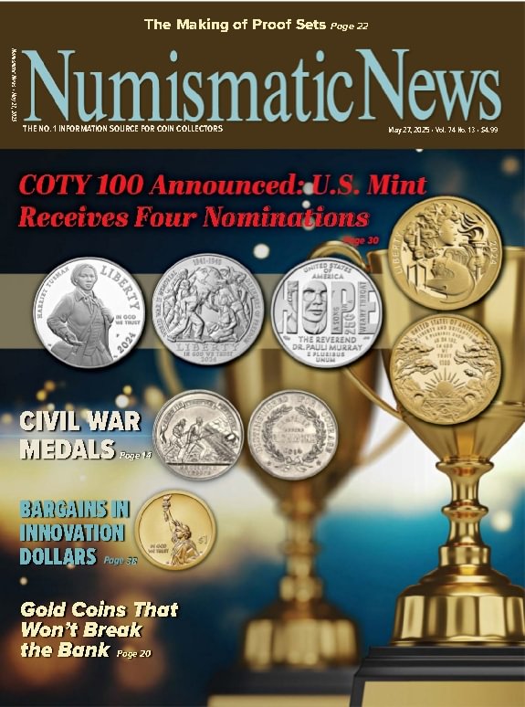 Numismatic-News May 27, 2025 Issue Cover