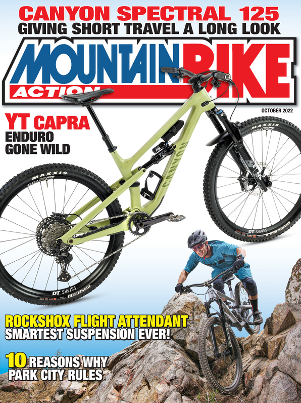 Mountain-Bike-Action October 01, 2022 Issue Cover