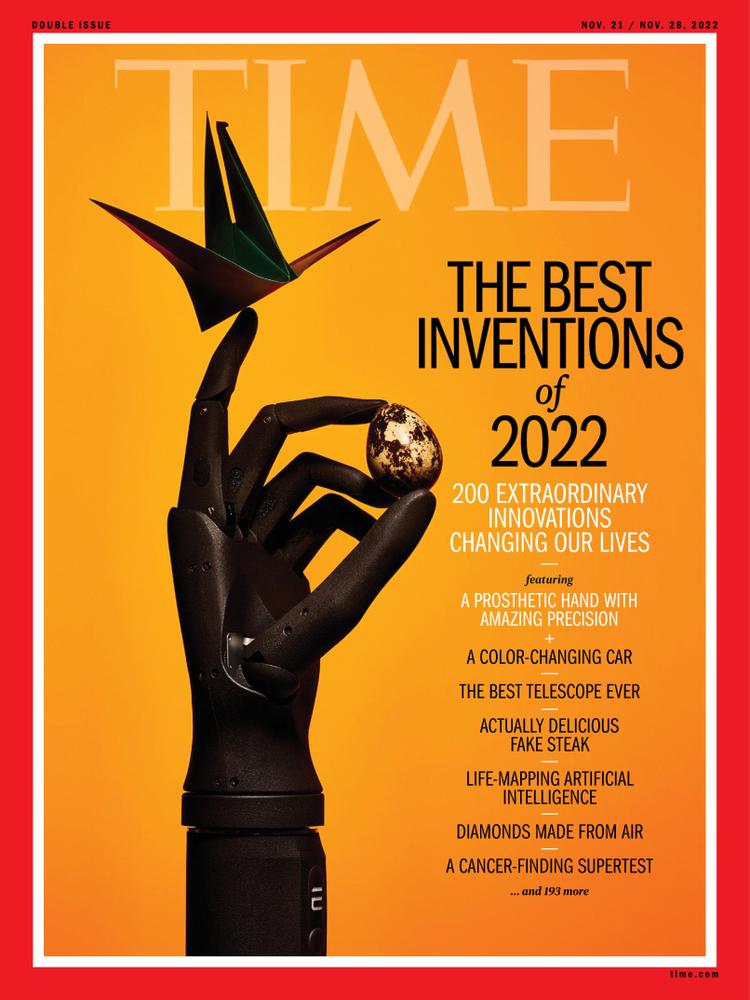 Time November 21, 2022 Issue Cover