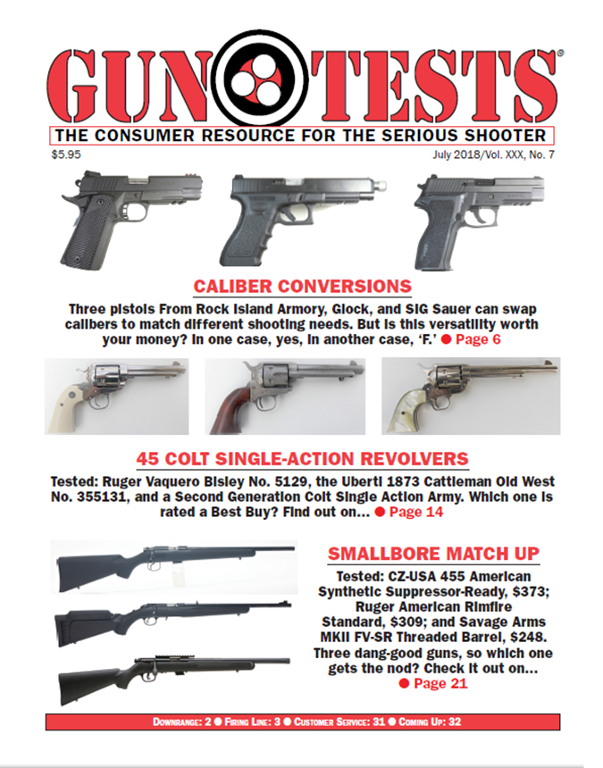 Gun-Tests July 01, 2018 Issue Cover