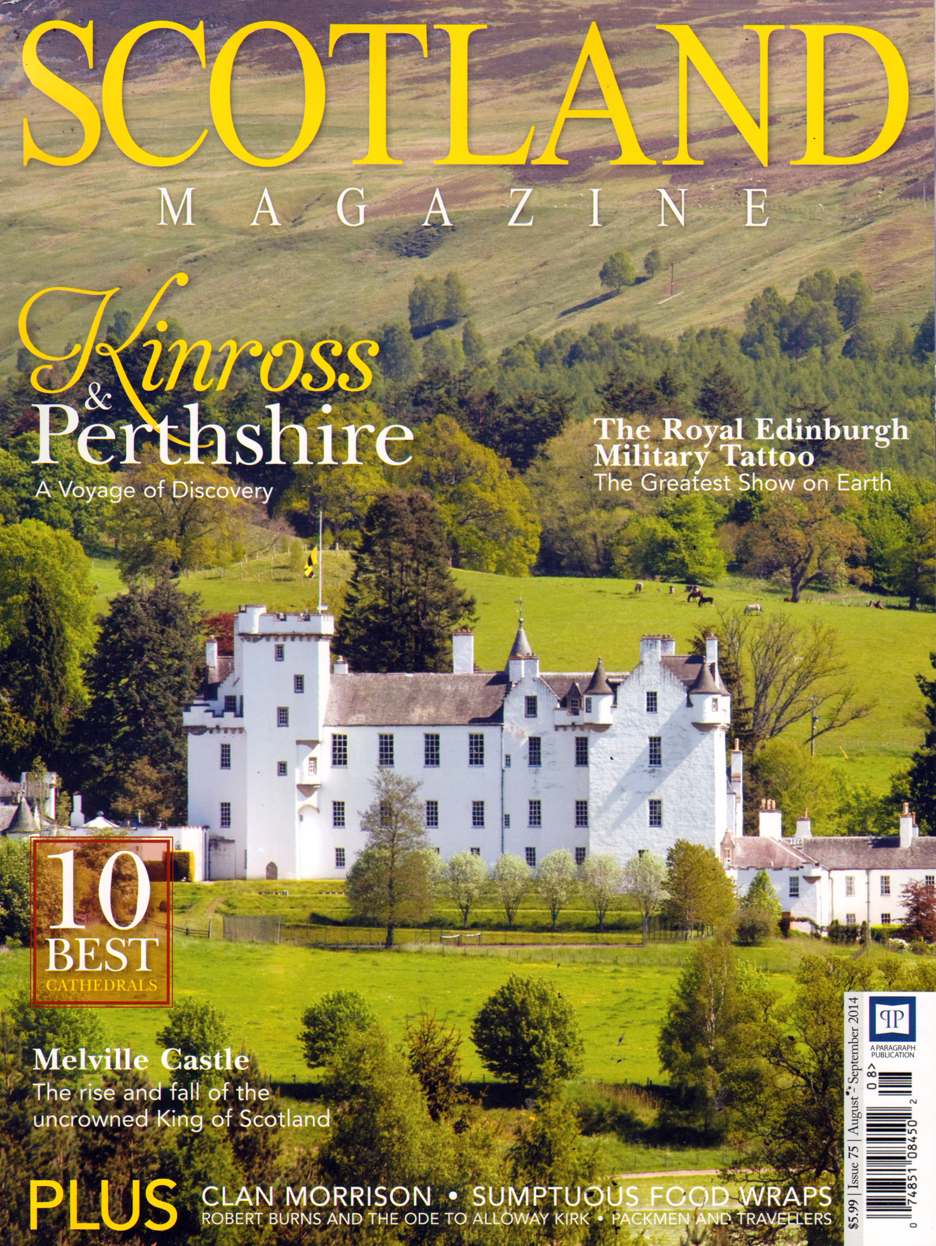 Scotland-Magazine August 01, 2014 Issue Cover