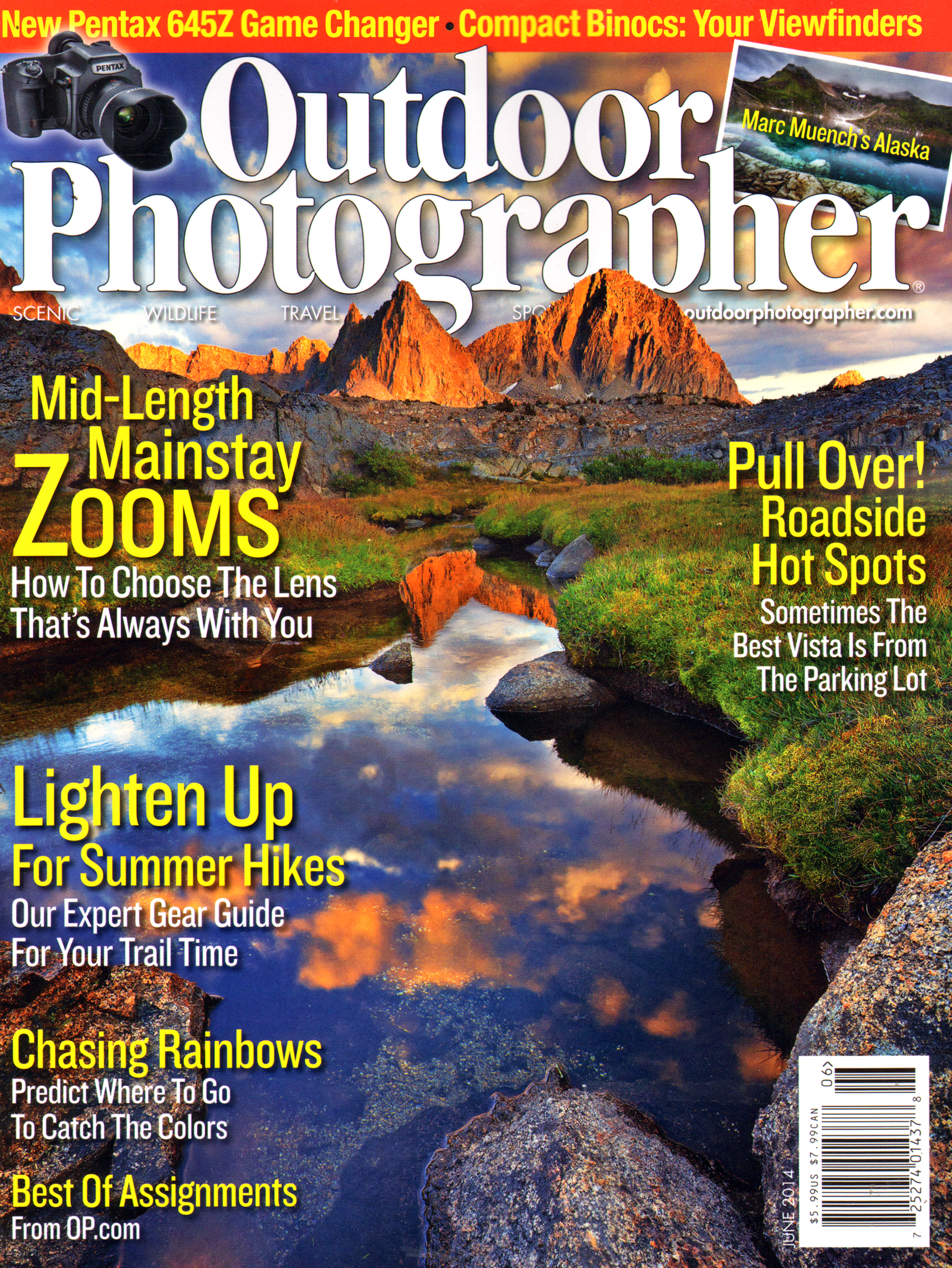 outdoor-photographer June 01, 2014 Issue Cover