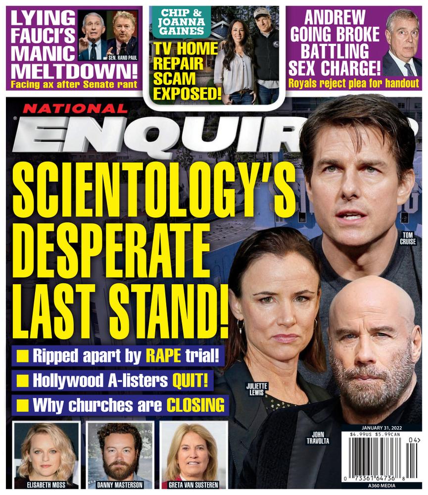 National-Enquirer January 31, 2022 Issue Cover