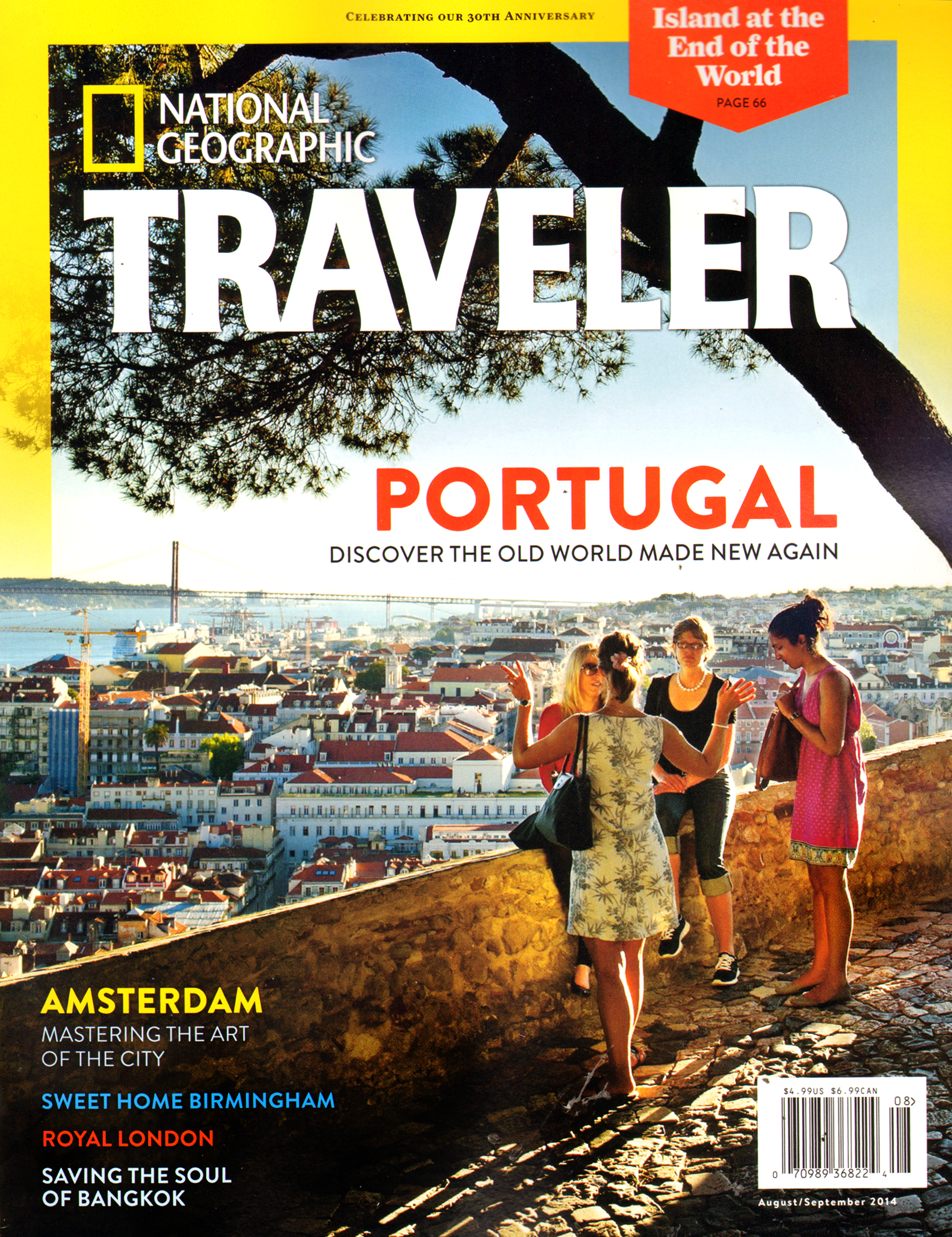 National-Geographic-Traveler August 01, 2014 Issue Cover