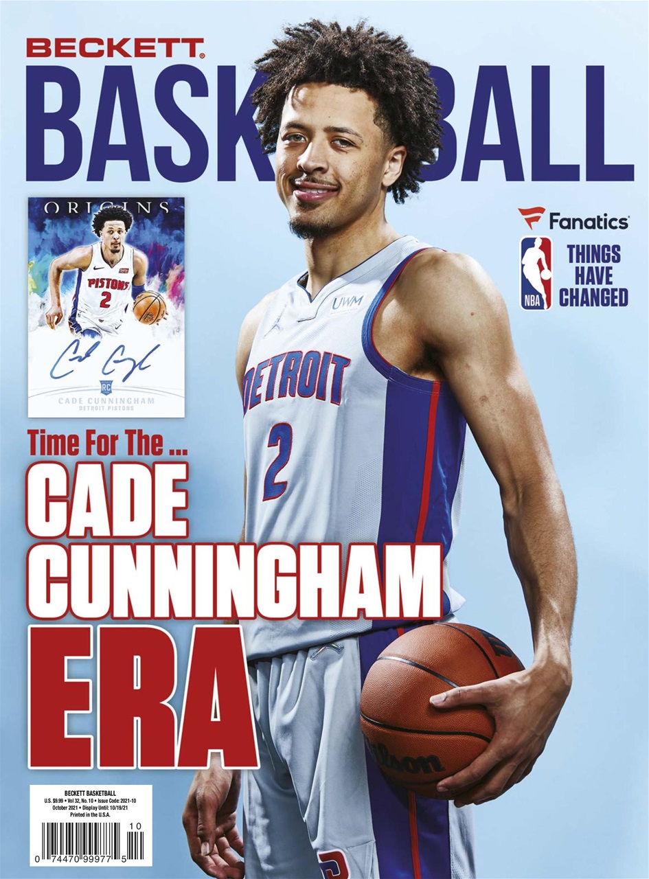 Beckett-Basketball October 01, 2021 Issue Cover