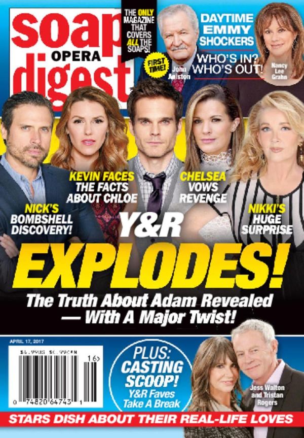 Soap-Opera-Digest April 17, 2017 Issue Cover