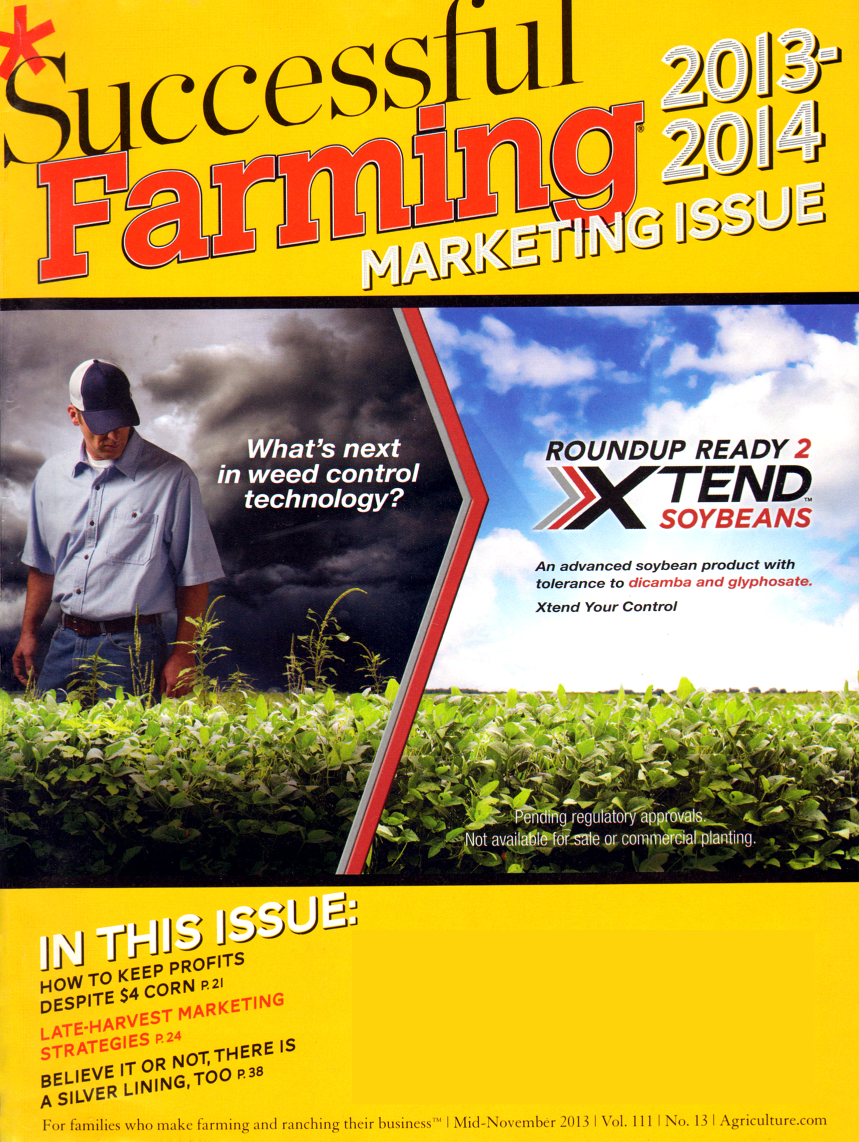 Successful-Farming November 15, 2013 Issue Cover