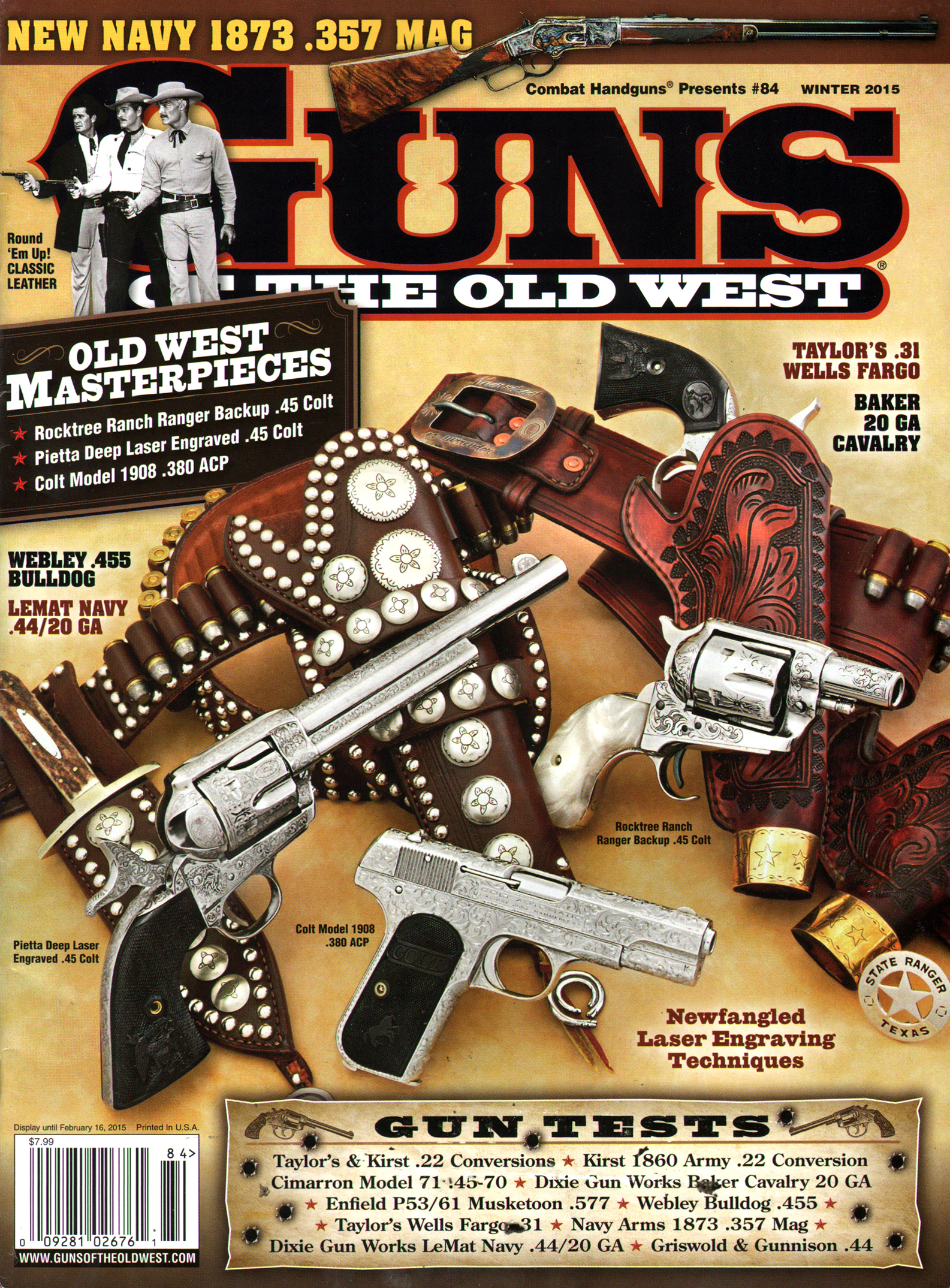 Guns-Of-The-Old-West December 01, 2014 Issue Cover
