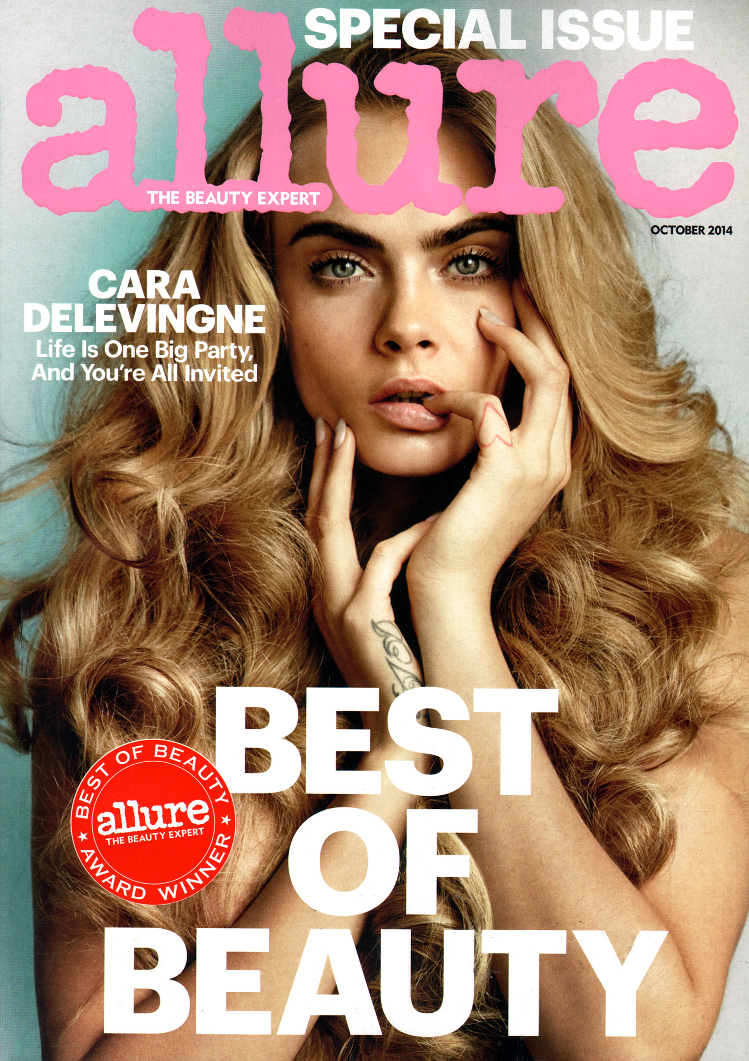 Allure October 01, 2014 Issue Cover