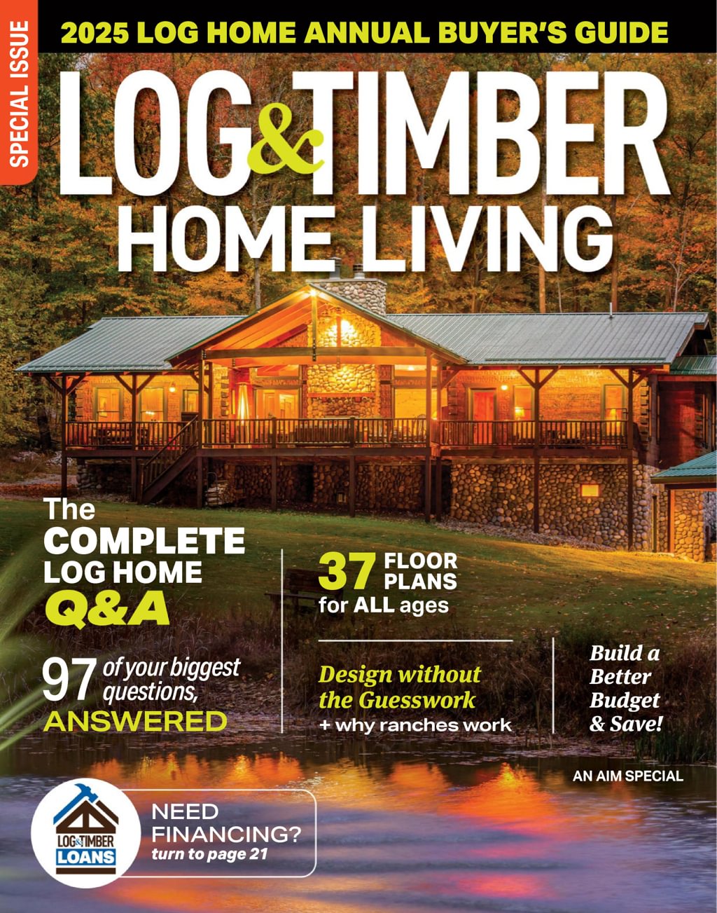 Log-and-Timber-Home-Living September 01, 2024 Issue Cover