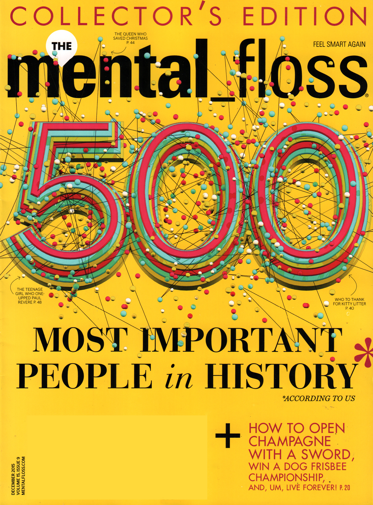 Mental-Floss December 01, 2015 Issue Cover