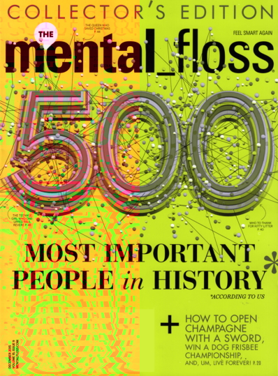 Mental Floss December 01, 2015 Issue Cover