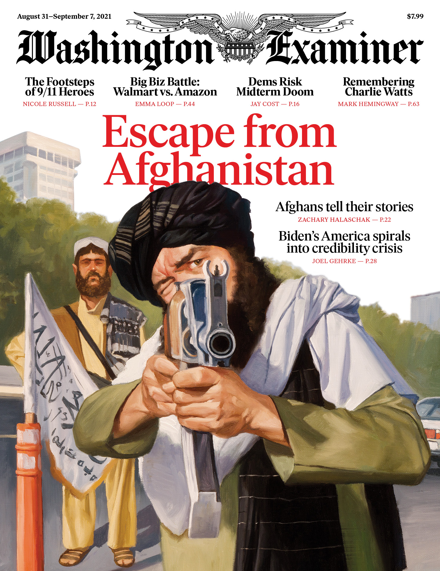 Washington-Examiner August 31, 2021 Issue Cover