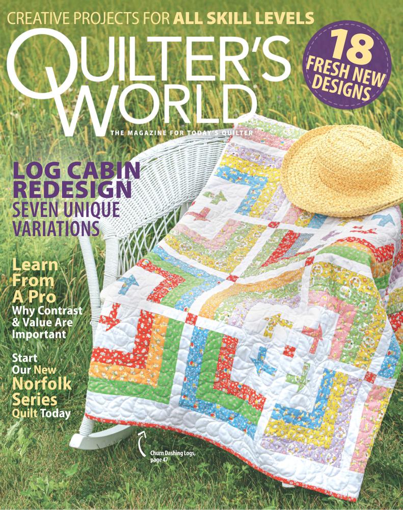 Quilters-World March 01, 2022 Issue Cover