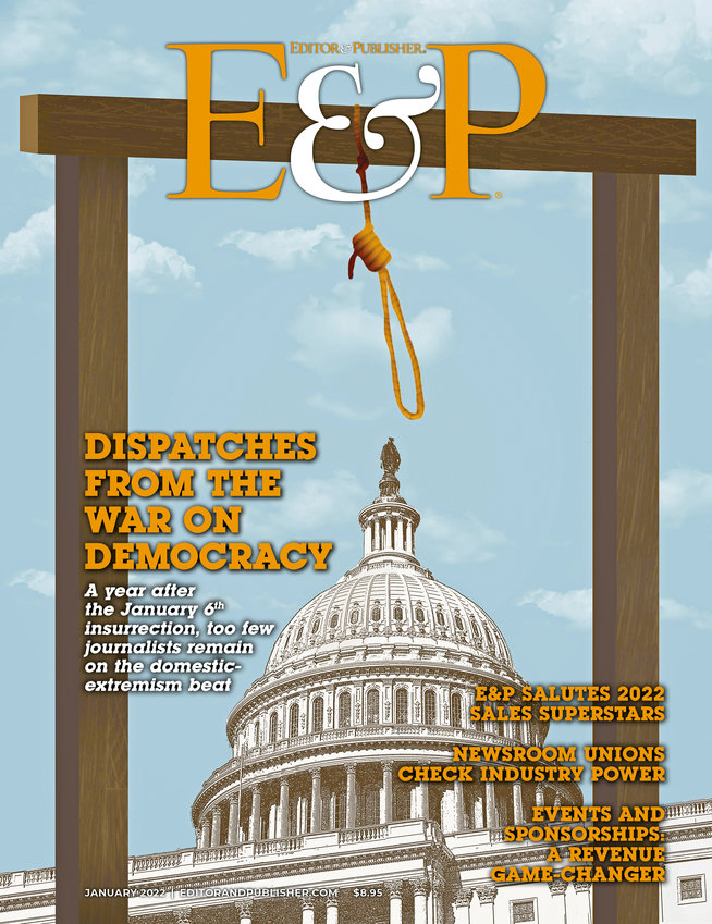 Editor-and-Publisher January 01, 2022 Issue Cover
