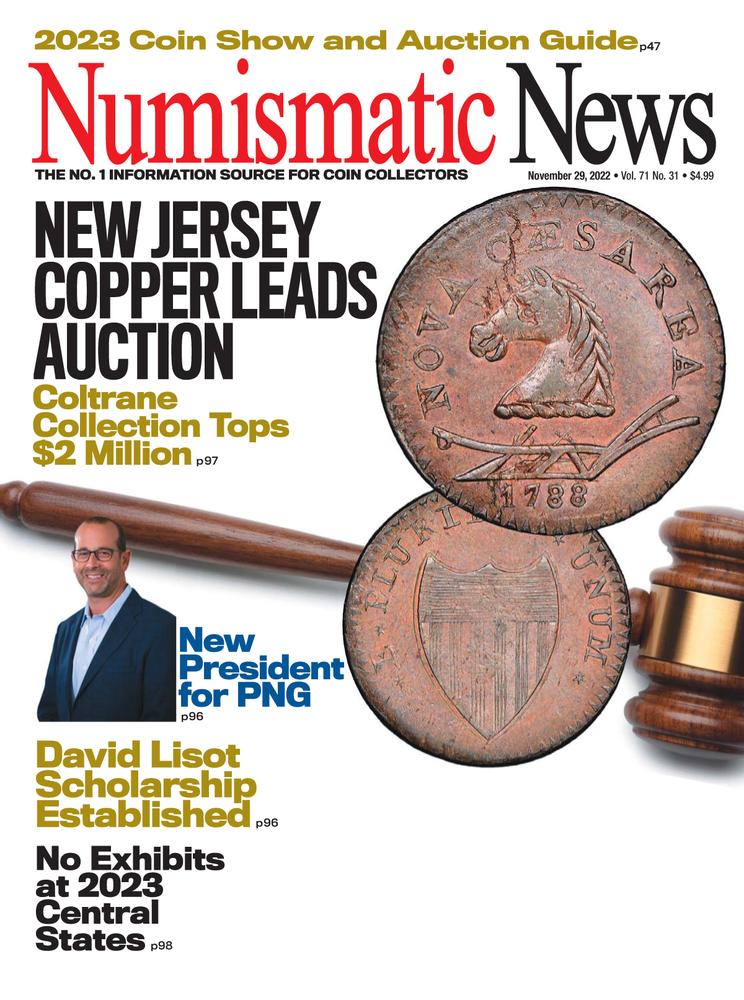 Numismatic-News November 29, 2022 Issue Cover