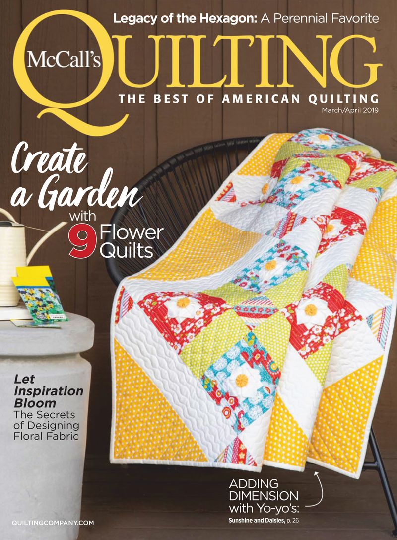 mccalls-quilting March 01, 2019 Issue Cover