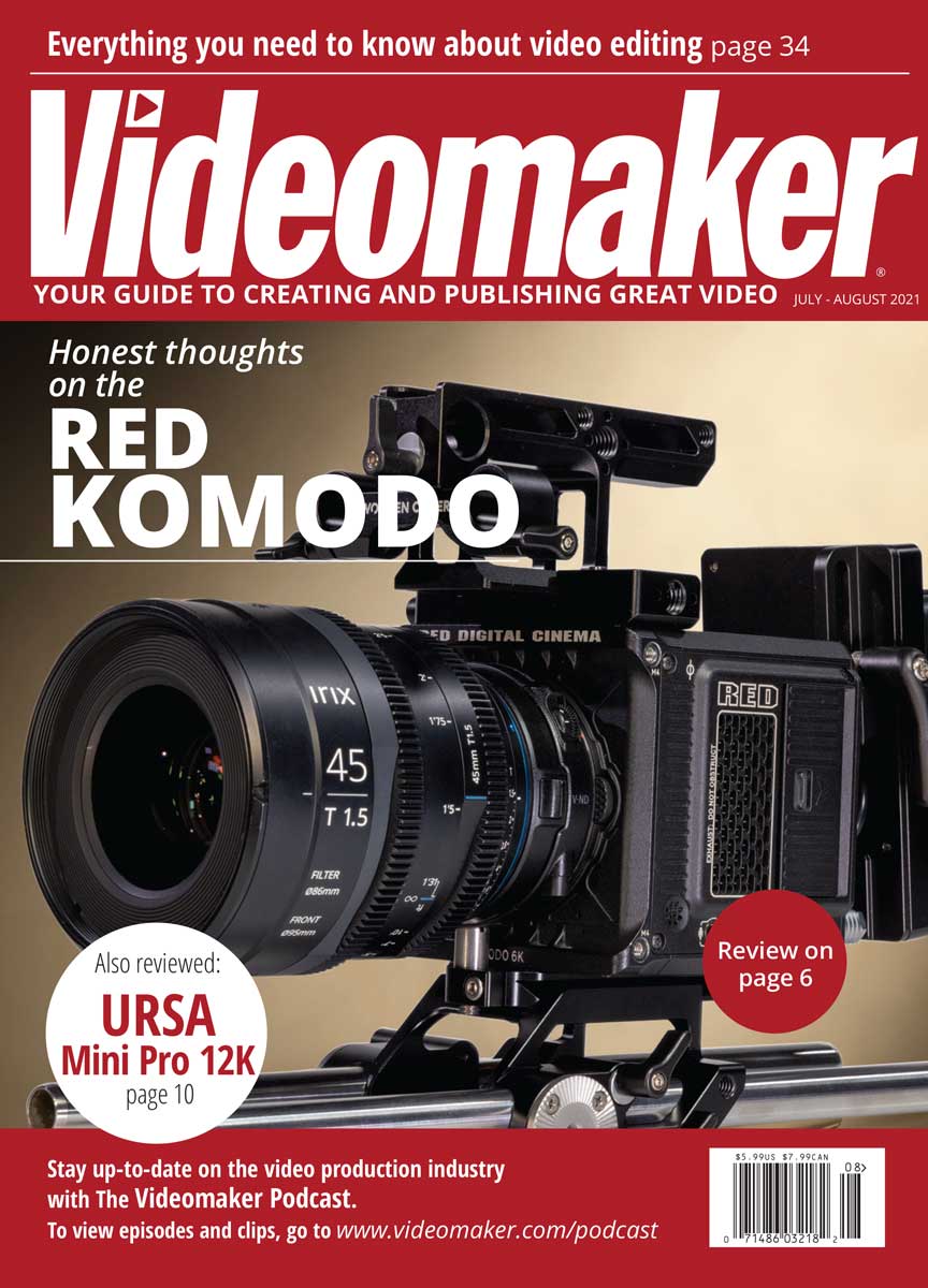Videomaker July 01, 2021 Issue Cover