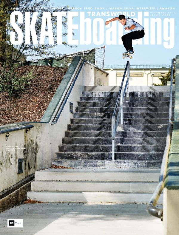 Transworld-SKATEboarding December 01, 2016 Issue Cover