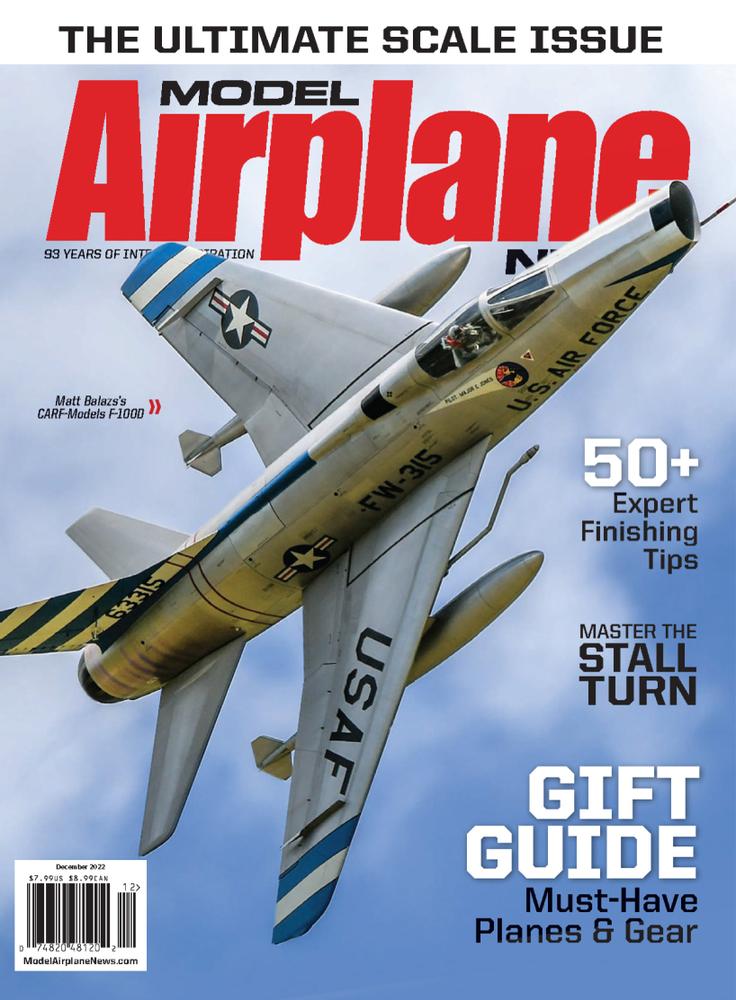 Model-Airplane-News December 01, 2022 Issue Cover