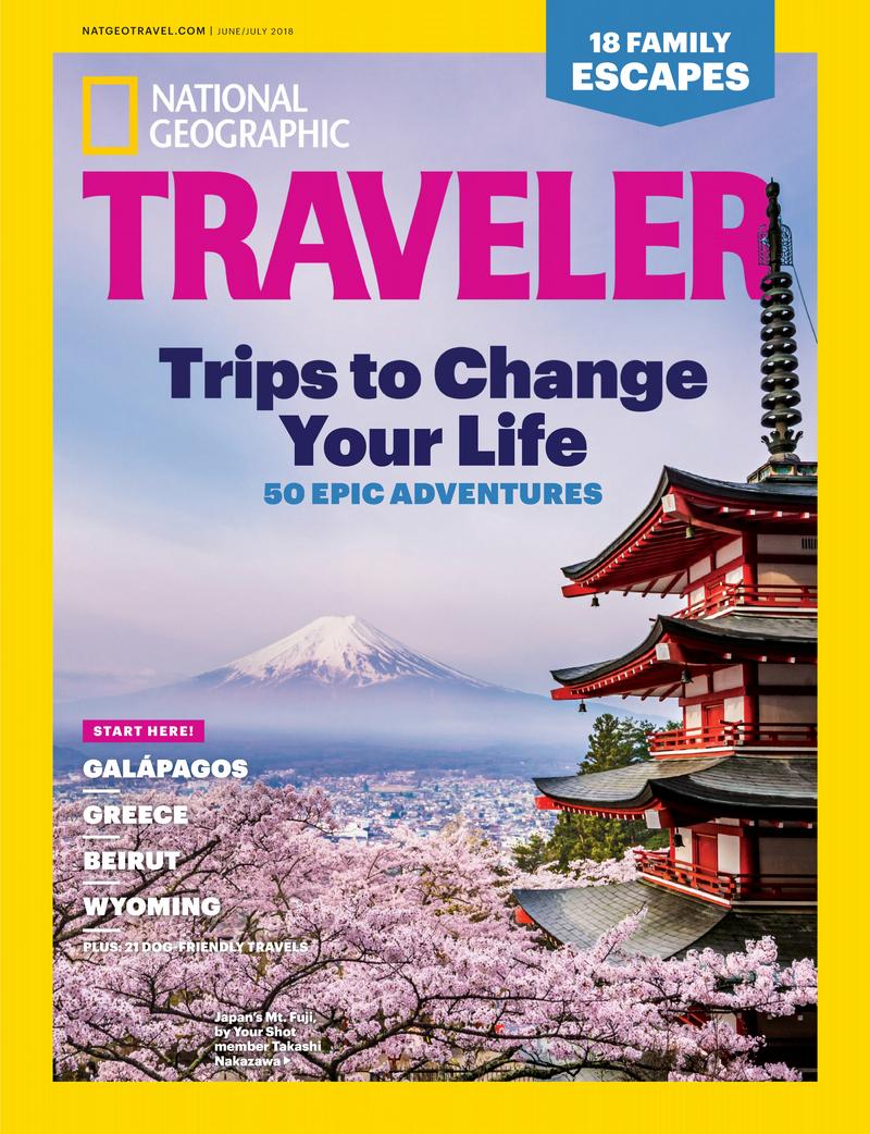 National-Geographic-Traveler June 01, 2018 Issue Cover