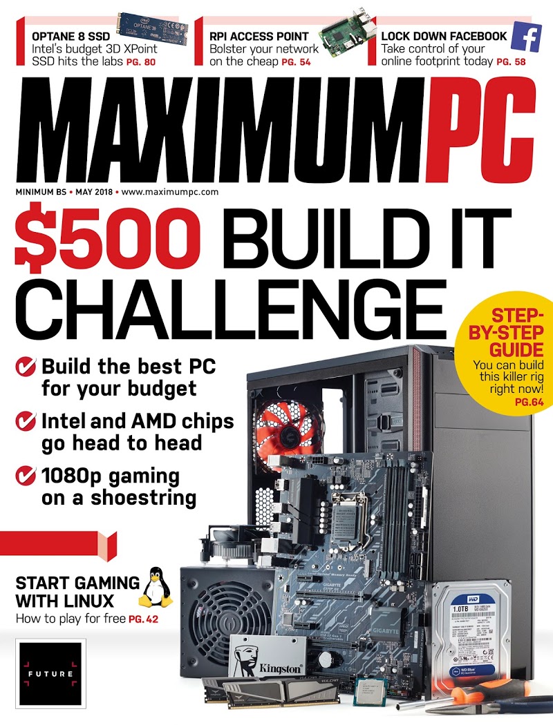 Maximum-PC May 01, 2018 Issue Cover