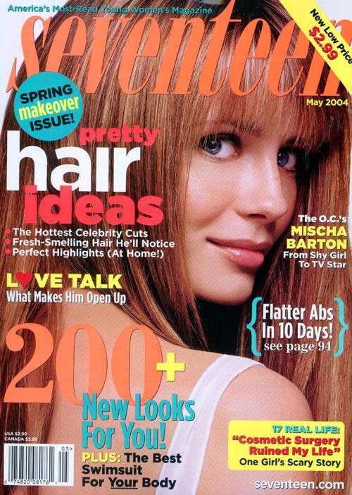 Seventeen May 01, 2004 Issue Cover