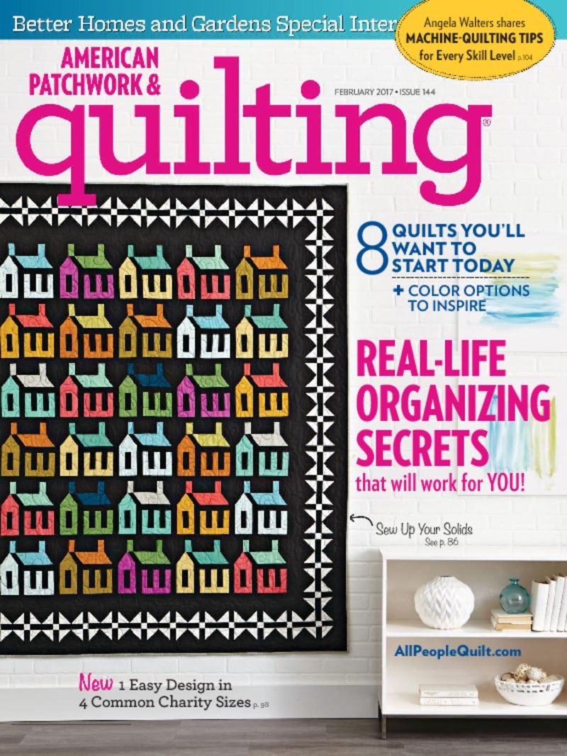 american-patchwork-and-quilting February 01, 2017 Issue Cover
